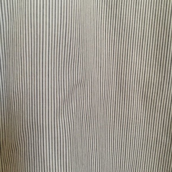 Calvin Klein Mens Casual Long Sleeve Pinstriped Body Fit Zip Gray Cotton 2XL - Picture 7 of 7